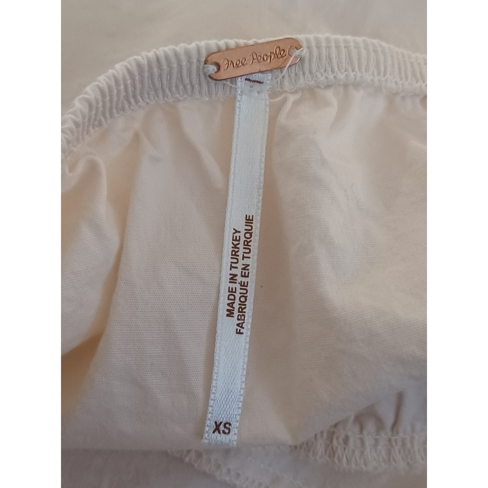 Free People Cream Smocked Bust Midi Sundress - Picture 8 of 10